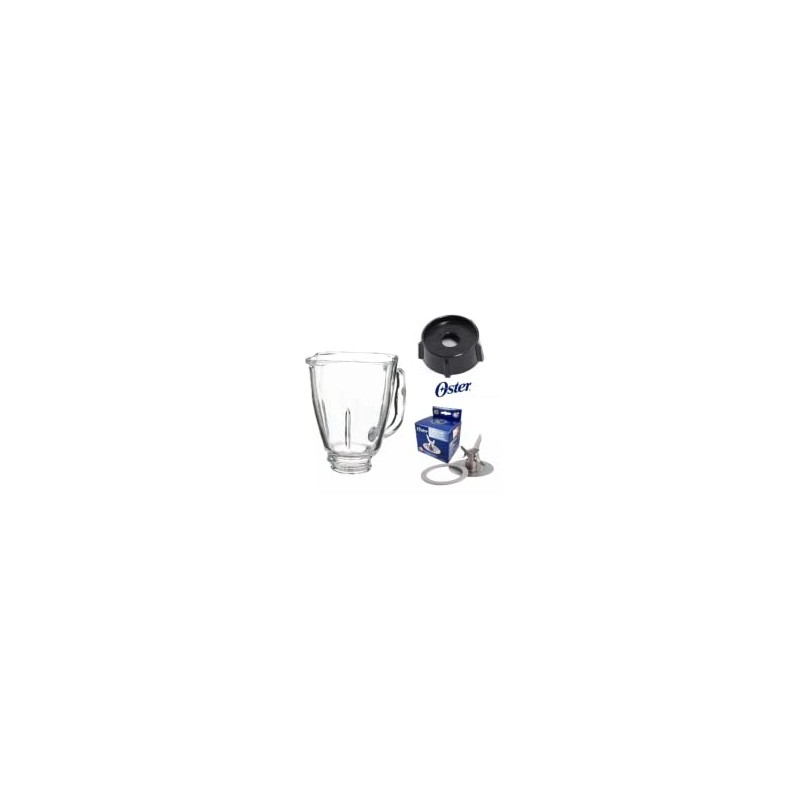 Cuchilla + Portavaso + Vaso Oster Cube Original Vidrio
