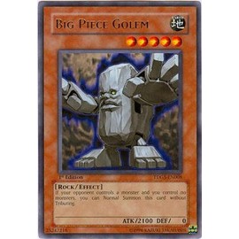 Yu-Gi-Oh! - Big Piece Golem (TDGS-EN008) - The Duelist Genesis - 1st Edition - Rare