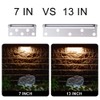JOMITOP 1.5W Deck Step Light 7 Inch,LED Hardscape Paver Light,