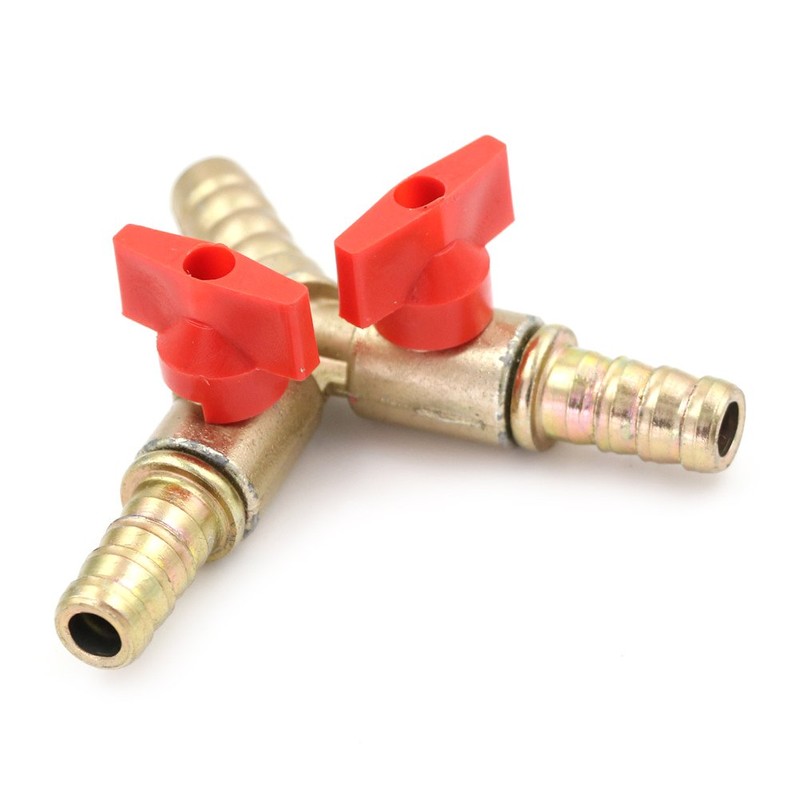 SEIWEI Y Splitter, 3 Way Connector with Shut-off Valves for