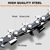Oryzium 3 Pack Chainsaw Chain for 20-Inch bar with 76