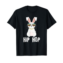Hippity Hip Hop Bunny T Shirt Toddler Easter Bunny Rap Shirt T-Shirt
