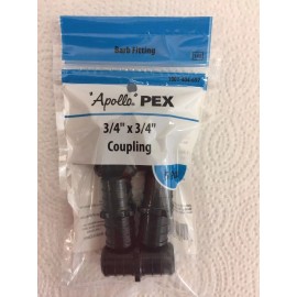 Apollo 3/4 in. Plastic PEX Barb Coupling (5-Pack) NSF