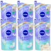 ニベア エンジェルスキン ボディウォッシュ サボン&ブーケの香り つめかえ用 360ml 6個セット + Kunutonnオリジナルロゴ入りeおまけ付