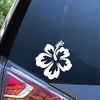 Sunset Graphics & Decals Hibiscus Flower Hawaiian Vinyl Car Decal