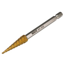 Wave Hobby Tool Series HT-532 HG Step Drill Single Item 2.5-10.5 Plastic Model Tool