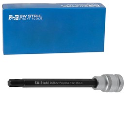 SW-Stahl 05252L Polydrive Bit 1/2 Inch, 10 x 165 mm for VAG Cylinder Head