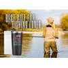 Onebttl Fishing Queen Stainless Steel Tumbler Cup with Lid -