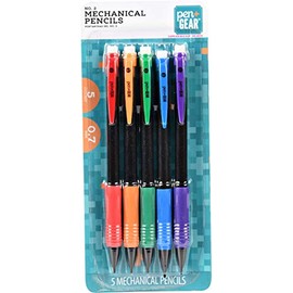 Mechanical Pencils, 0.7mm, 5 Count