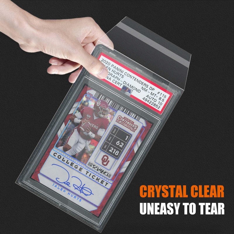 Sleeves for PSA Graded Slabs Ultra Protection for The Graded