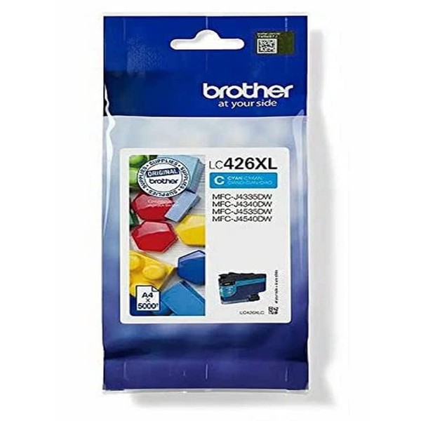 Brother Original LC-426XLC Ink Cartridge Cyan MFC-J4340DW, MFC-J4540DW, MFC-J4540DWXL (5000