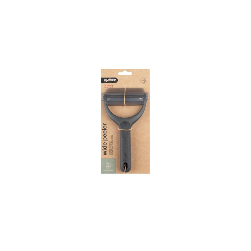 Zyliss Wide Peeler, Extra Sharp for Large Fruit and Vegetabes