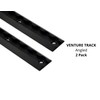 VanEssential 12" Venture Track T-6 Aluminium L-Track Black Anodized (Floor