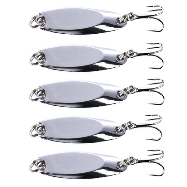 Hard Fishing Lure Metal Bait Kit Disc Spoon Fishing Sequins