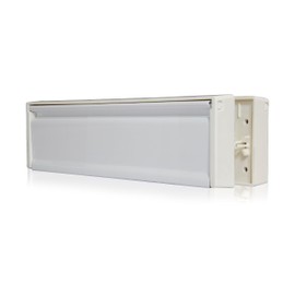 Xfort MailPlate Surround 10" Letterplate White, Premium Draught Proof Postal Letterbox, Telescopic Sleeved Letter Box for uPVC Doors with 20-40mm Door Thickness.
