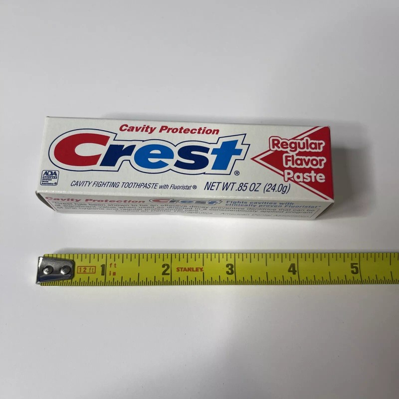 Crest VTG 1994 Crest Toothpaste .85 oz. Regular Flavor Paste