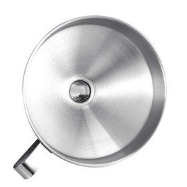 Stainless Steel Funnel, Kitchen Funnels with Handles, Sizes Large to Small Funnels for Transferring for Transferring Fluid,Liquid,Oil,Powder,and Making Jam (13CM)
