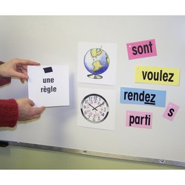 Poster Pals Magnetic Tape with Self Adhesive, Easy to use Dispenser and Cutter, Magnetic Flexible roll Tape for DIY, Teachers, Craft Projects for Refrigerator and Dry Erase Boards