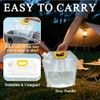 Drinking Bag Set, Transparent, Plastic, Untreated, Leak-proof & Reusable, Ideal