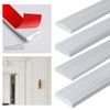 Peel and Stick Panels Molding Trim, Self-Adhesive Wall Paneling Strip,