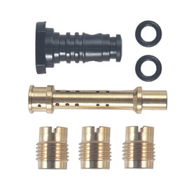 SJVLXHI Carburetor Carb Jet Kit Aftermarket Replacement for Predator 212cc Hemi Non-Hemi Carb .035 .036 .037,140 E-Tube,Cover.