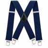 Men’s Adjustable Work Suspenders – 2-Inch Wide Elastic Straps with