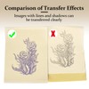ATOMUS Tattoo Transfer Paper for Thermal Printer Clear Pattern for