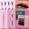 DIY Cluster Set Eyelash Extensions Eyelash Cluster D Curl