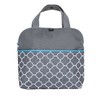 JL Childress MaxiCOOL 4 Bottle Cooler - Clover Grey/Teal