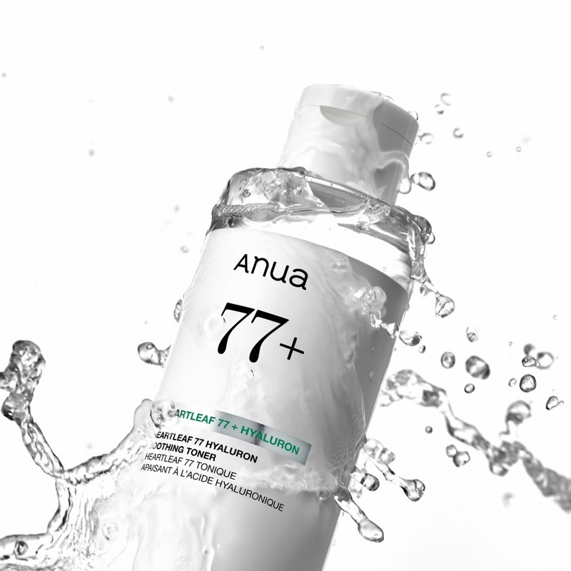 Anua Heartleaf 77 Hyaluron Soothing Toner 350ml Refill Set (+Refill