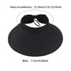 CT COTIM COYIN Women's Straw Sun Visor Hat, UPF 80+,