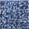 375Pcs 15 Values Potentiometer Variable Resistor Assortment Kit with Box