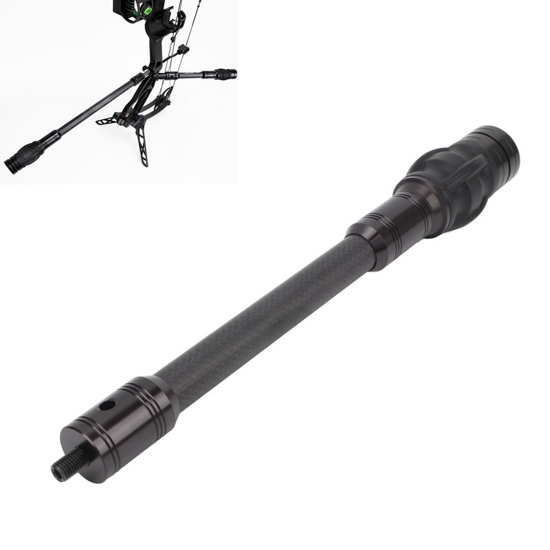 Bow Stabilizer 3K Carbon Fiber Reduce Vibration with Weights and