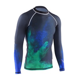 Keep Diving Men UV Protection Breathable Fast Dry Long Sleeves Diving Top Wetsuit Jacket (S)
