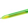 BIC 4-Color Fluo Ballpoint Pen, Medium/Bold Point (1.0/1.6 mm), Assorted