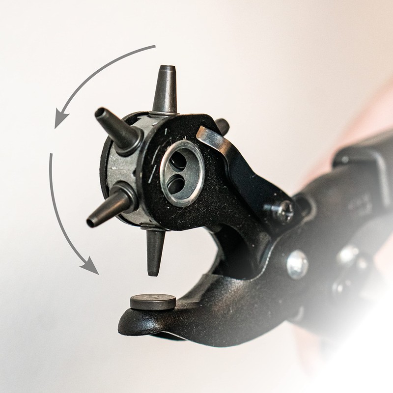 Leather Hole Punch - Made in Germany - Handheld Professional