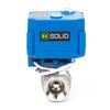 U.S. Solid Motorized Ball Valve with Manual Function - 3/4"