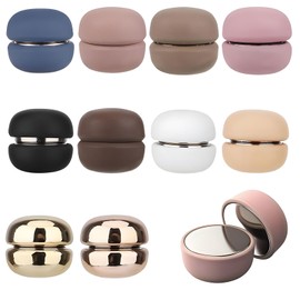 MYTOAU 10pcs Hijab Magnets, Strong Magnetic Hijab Pins Buttons No-Snag Multi-Use Pins Scarf Clasp Pinless Strong Magnetic Brooch,Shiny and Matte Style Pack for Women Scarves Clothes