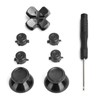 Game Controller Aluminum Alloy Buttons Thumb Stick Set Replacement Parts