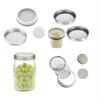 Sprouting Jar Lid for Mason Jar, Growing Sprouts, 304 Stainless