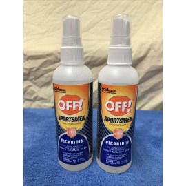 Off! Lot Of 2- OFF! Defense Insect Repellent Spritz with Picaridin 4 Oz Each