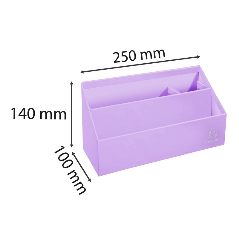 EXACOMPTA - Ref.67964D - Vertical sorter/letter holder with 3 compartments