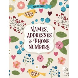Large Print Address Book
