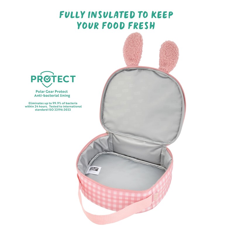 Polar Gear Sensory Lunch Bag with Wipe Clean Lining, Plush,
