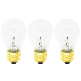 3-Pack Replacement Light Bulb for Tappan TEF351EWE Range/Oven - Compatible with Tappan 316538901 Light Bulb