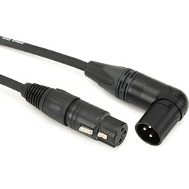 Proco MMRC-3 MasterMIKE Microphone Cable with Right-Angled XLR Male End - 3 Foot