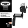 2K Web Camera Automatic Focusing 1080p with LED Light Computer
