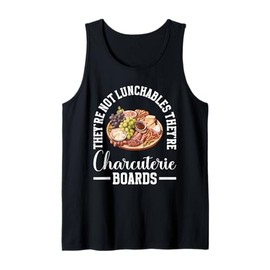 Charcuterie Boar Cheese Slate Board Charcuterie Tank Top
