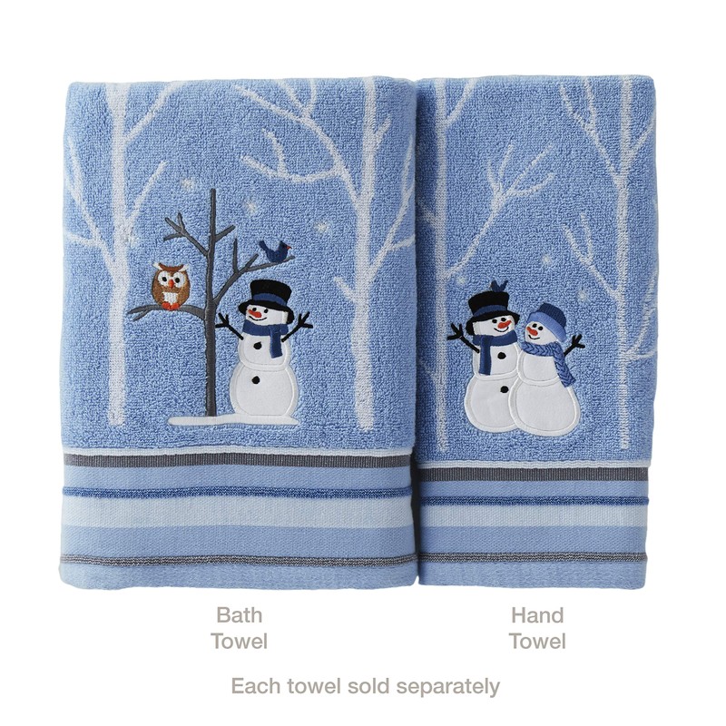 SKL Home Winter Friends Bath Towel, Blue