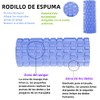 Rodillo de Espuma de Alta Densidad Rodillo Masaje Muscular Rodillo,